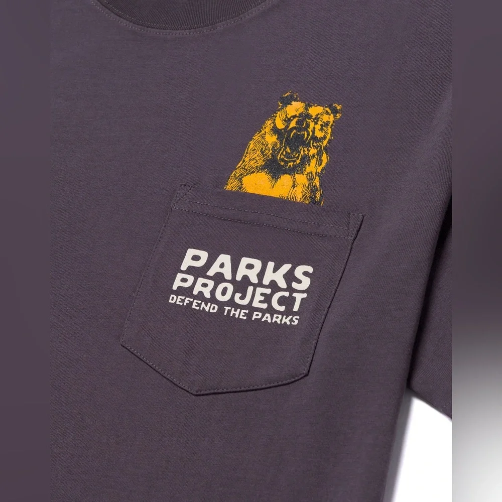 Parks Project Gray Bear Pocket Tee - Picture 3 of 5